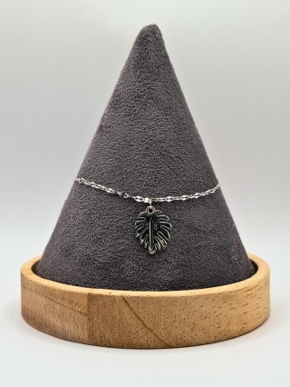 Bransoletka Liść Monstera 20cm