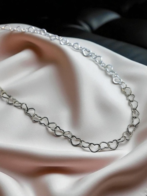 Bransoletka Na Nogę Serduszka 26cm