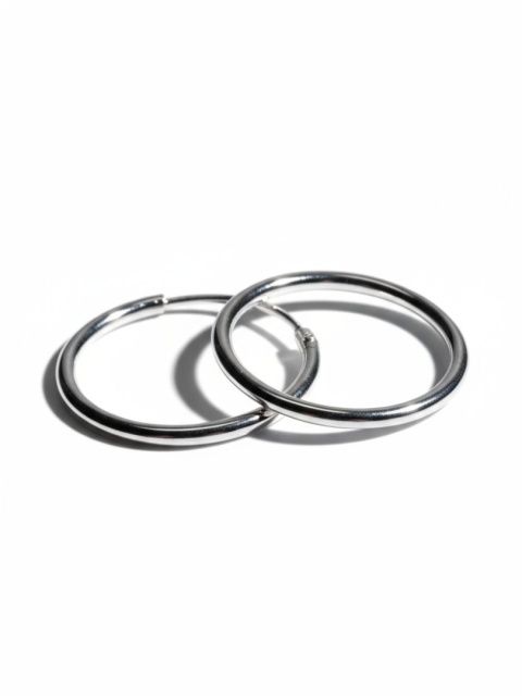 Kolczyki Koła Gładkie