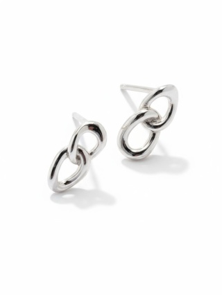 Kolczyki Sztyfty Ogniwa Łańcucha